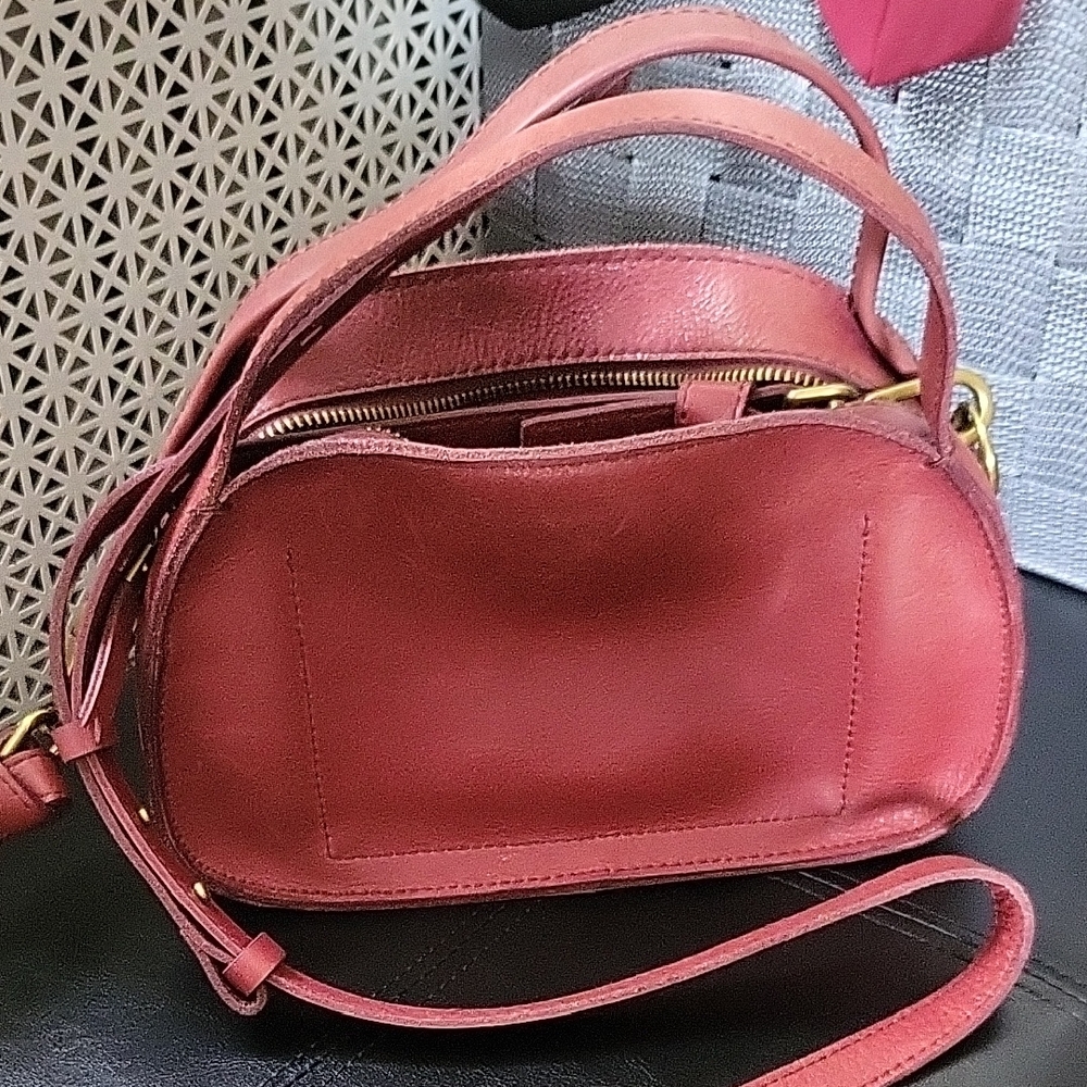 Madewell Burgundy Red Crossbody Bag